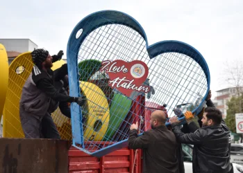 Atakum’a doğa dostu geri dönüşüm kutuları