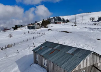 Düzce’nin zirvesi Kardüz’den muhteşem görüntüler